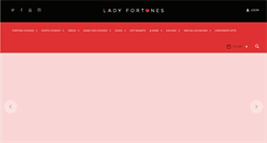 Desktop Screenshot of ladyfortunes.com